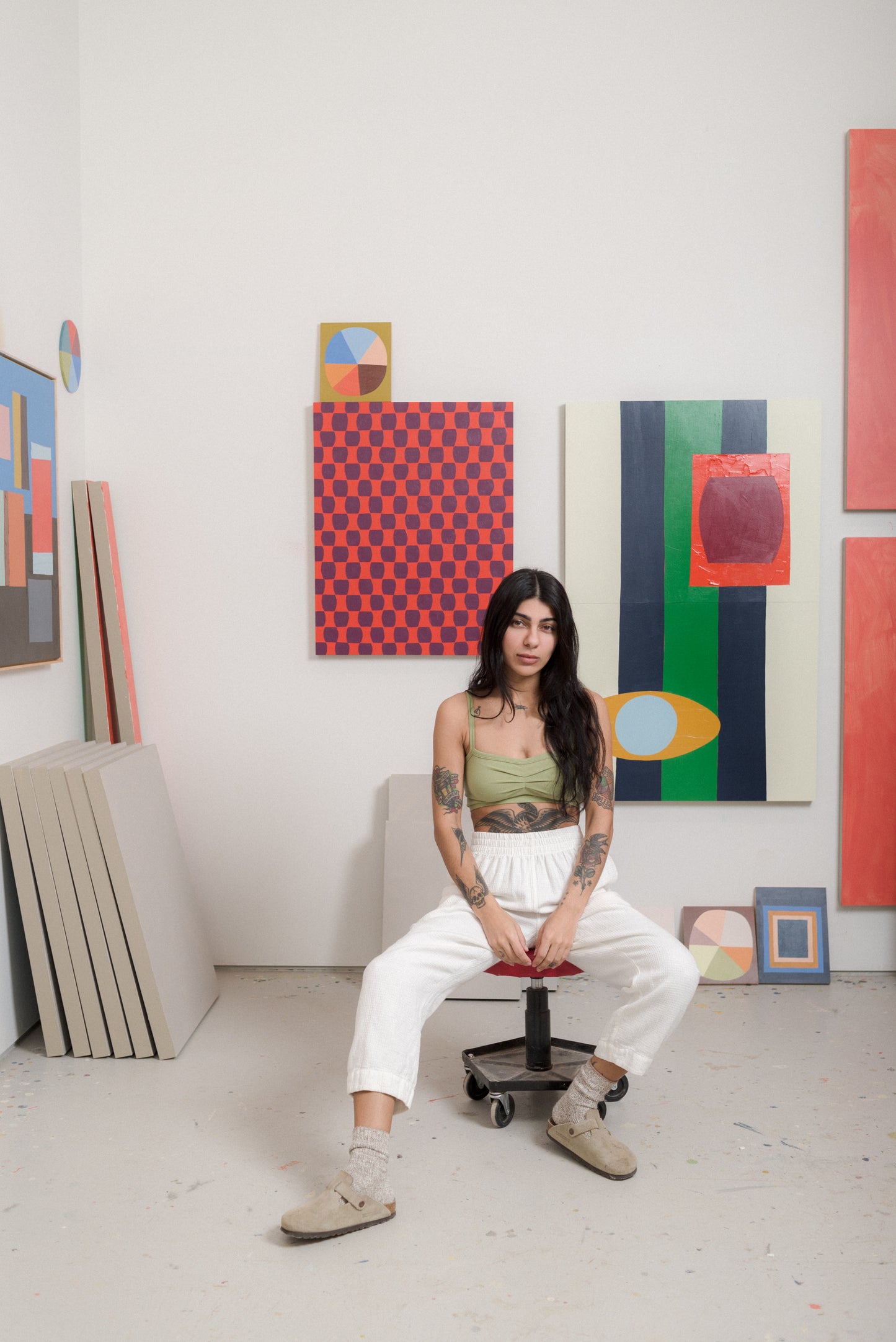 BOBBI PANTS - WAFFLE