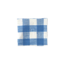 Load image into Gallery viewer, 5.5 OZ YARN DYED LINEN, BLUE GINGHAM
