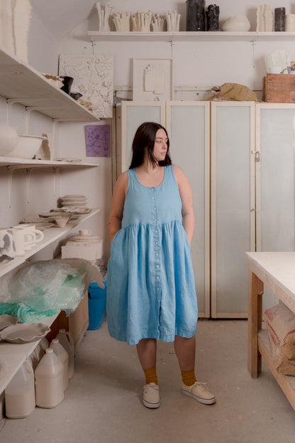 GATHERED DRESS - PDF SEWING PATTERN