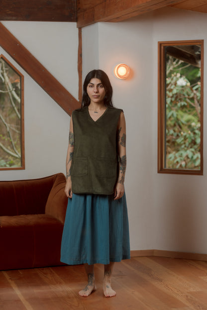 GREEN CORD, COTTON