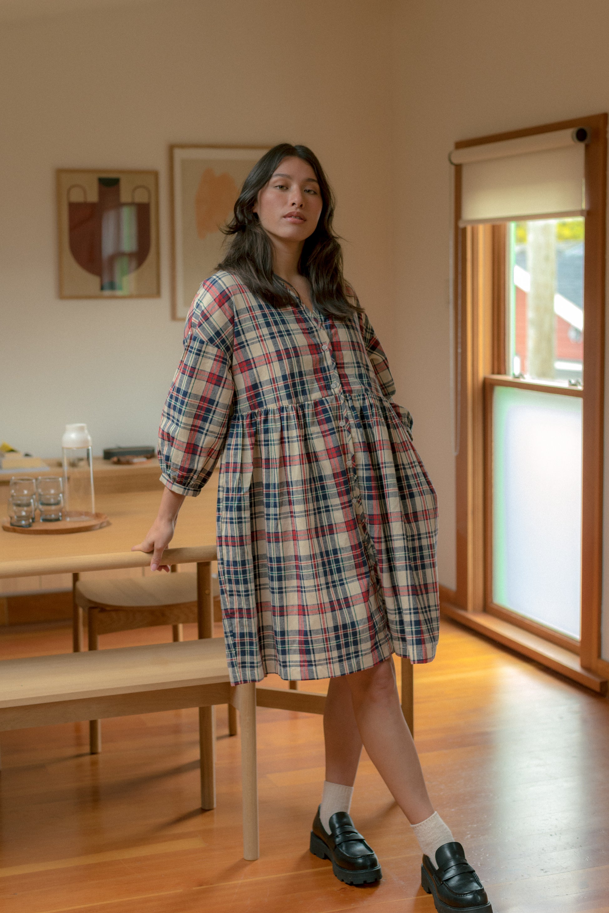 beaton linen house dress HOUSE DRESS & SHIRT