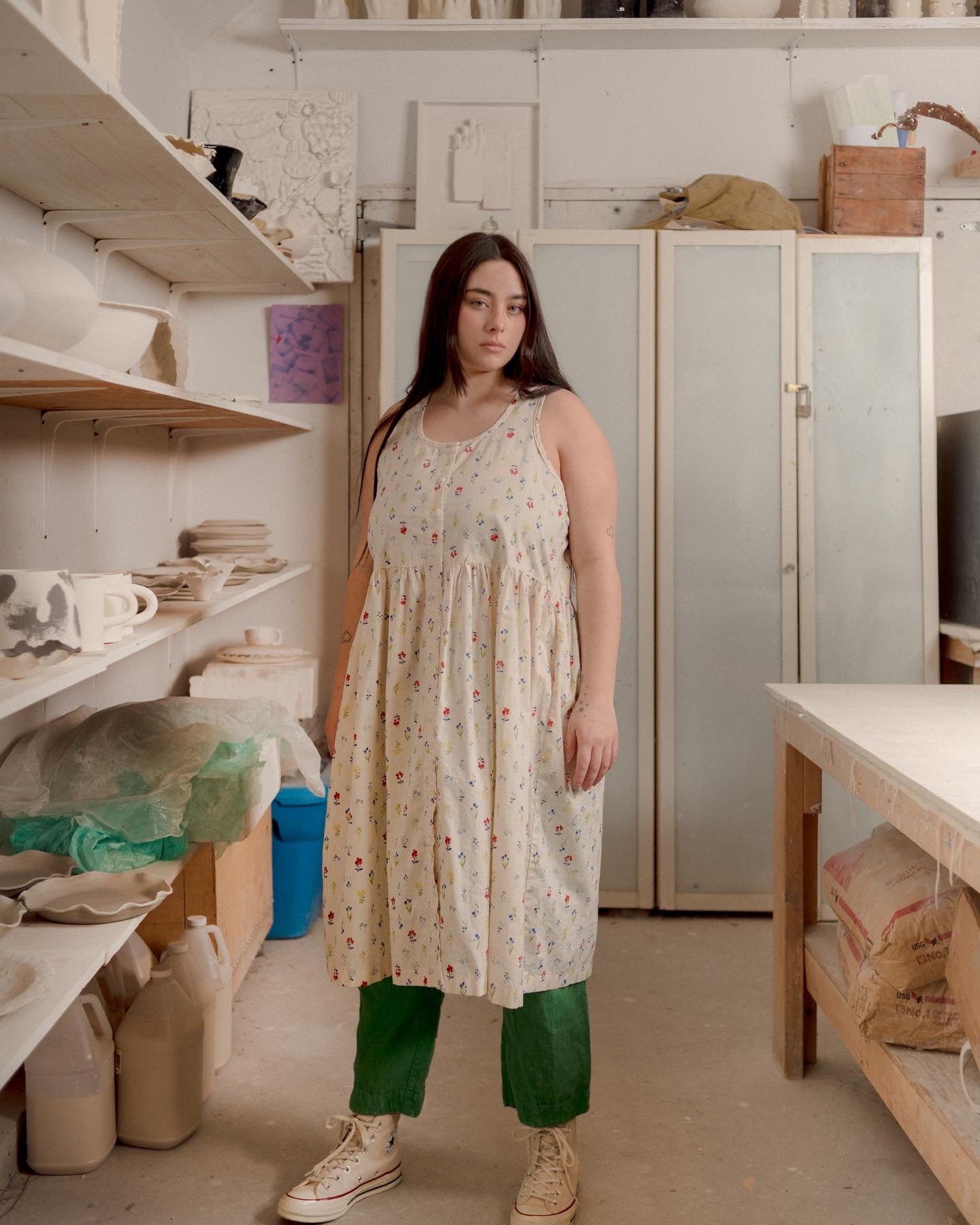 GATHERED DRESS - PDF SEWING PATTERN