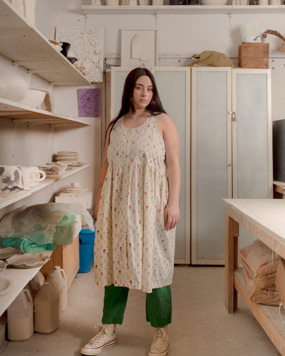 GATHERED DRESS - PDF SEWING PATTERN