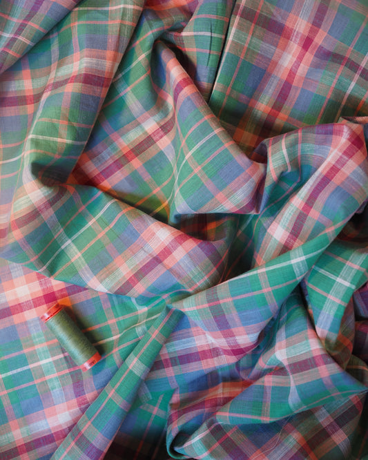 COTTON, PLAID