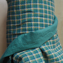 Load image into Gallery viewer, PLAID DOUBLE CLOTH 100% COTTON - GREEN
