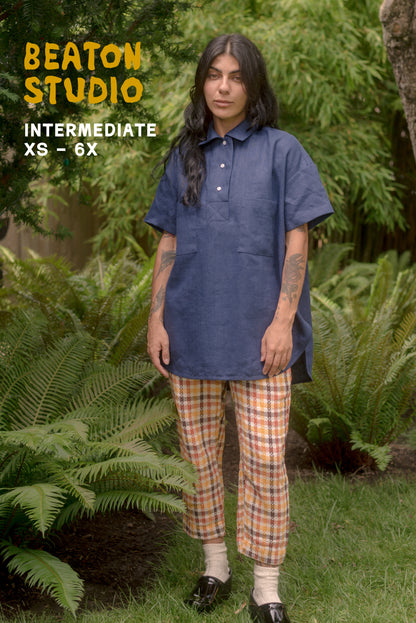 POPOVER SHIRT - PDF PATTERN