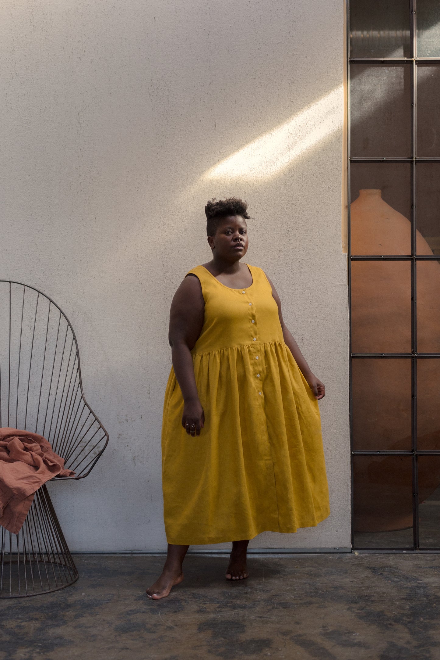 GATHERED DRESS - PDF SEWING PATTERN