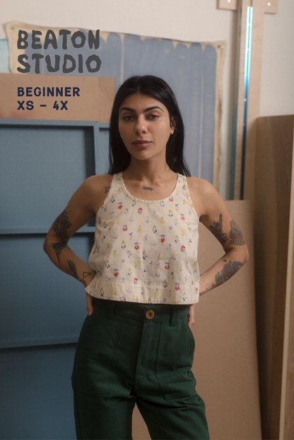 CROPPED TANK - PDF PATTERN