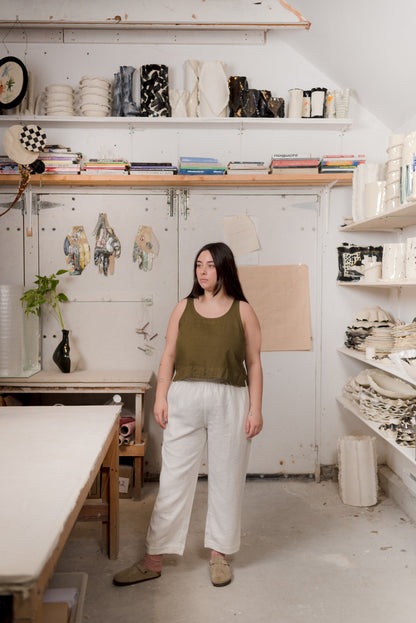 BOBBI PANTS - WAFFLE