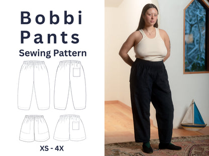 BOBBI PANTS - PDF PATTERN