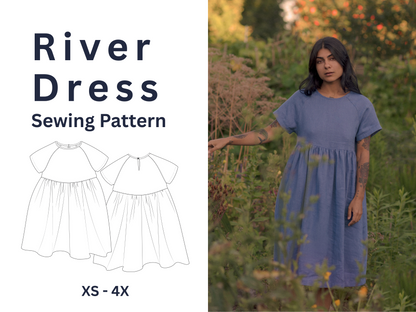 RIVER DRESS - PDF SEWING PATTERN