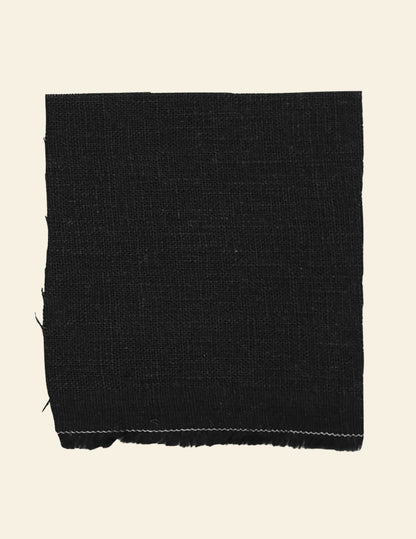10 OZ LINEN, BLACK