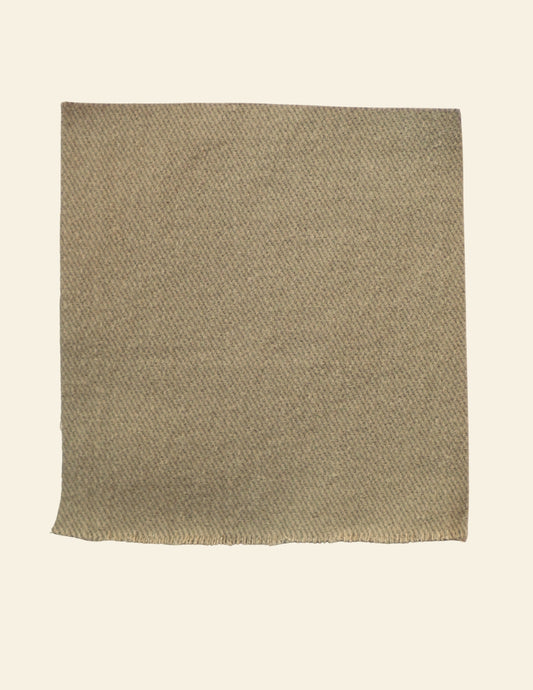 100% COTTON BRUSHED BULL DENIM, SADDLE TAN