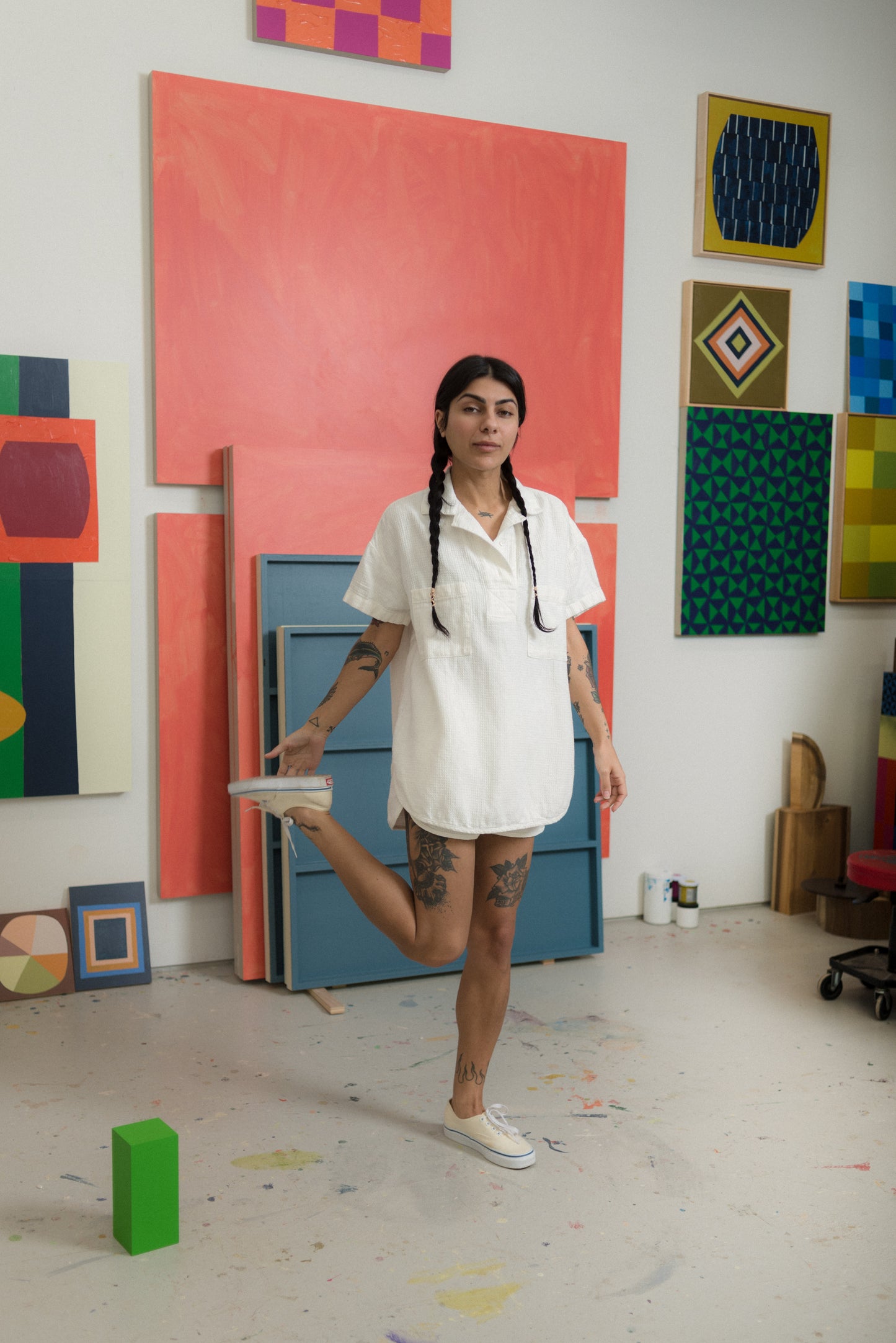 POPOVER SHIRT - WAFFLE