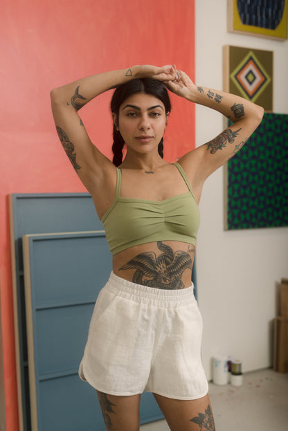 RUNNING SHORTS - WAFFLE