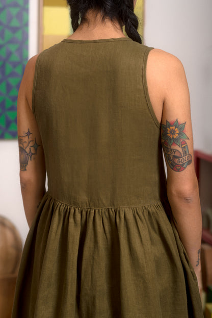GATHERED DRESS - PDF SEWING PATTERN