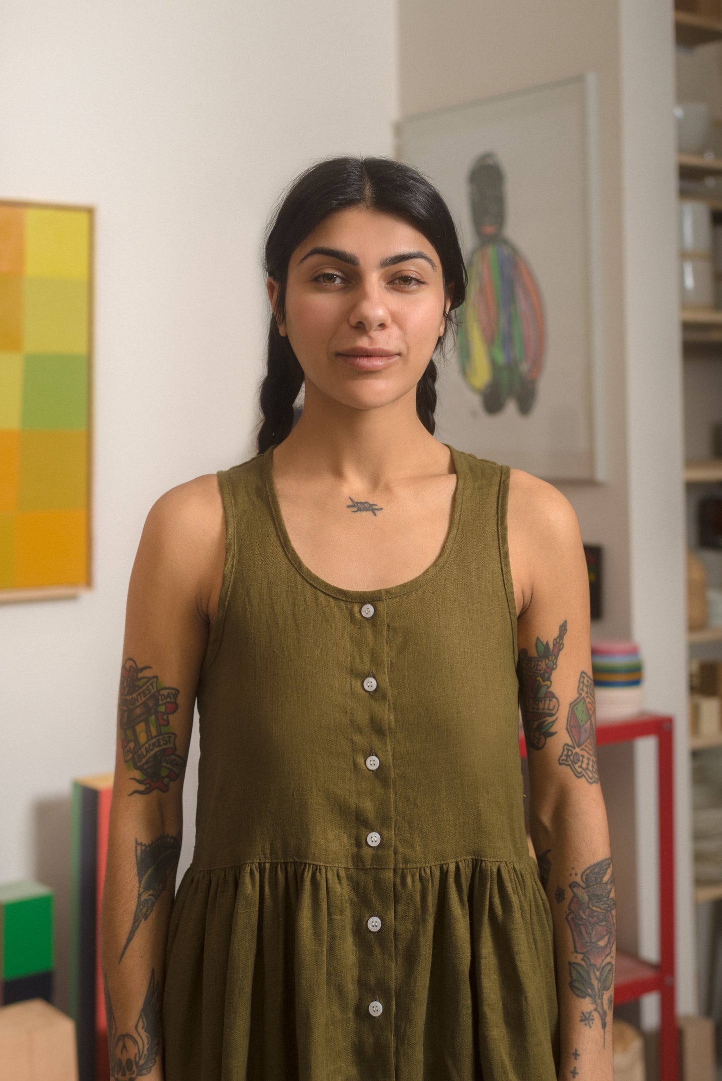 GATHERED DRESS - PDF SEWING PATTERN