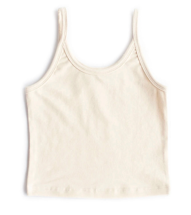 ARQ CROPPED TANK, COTTON